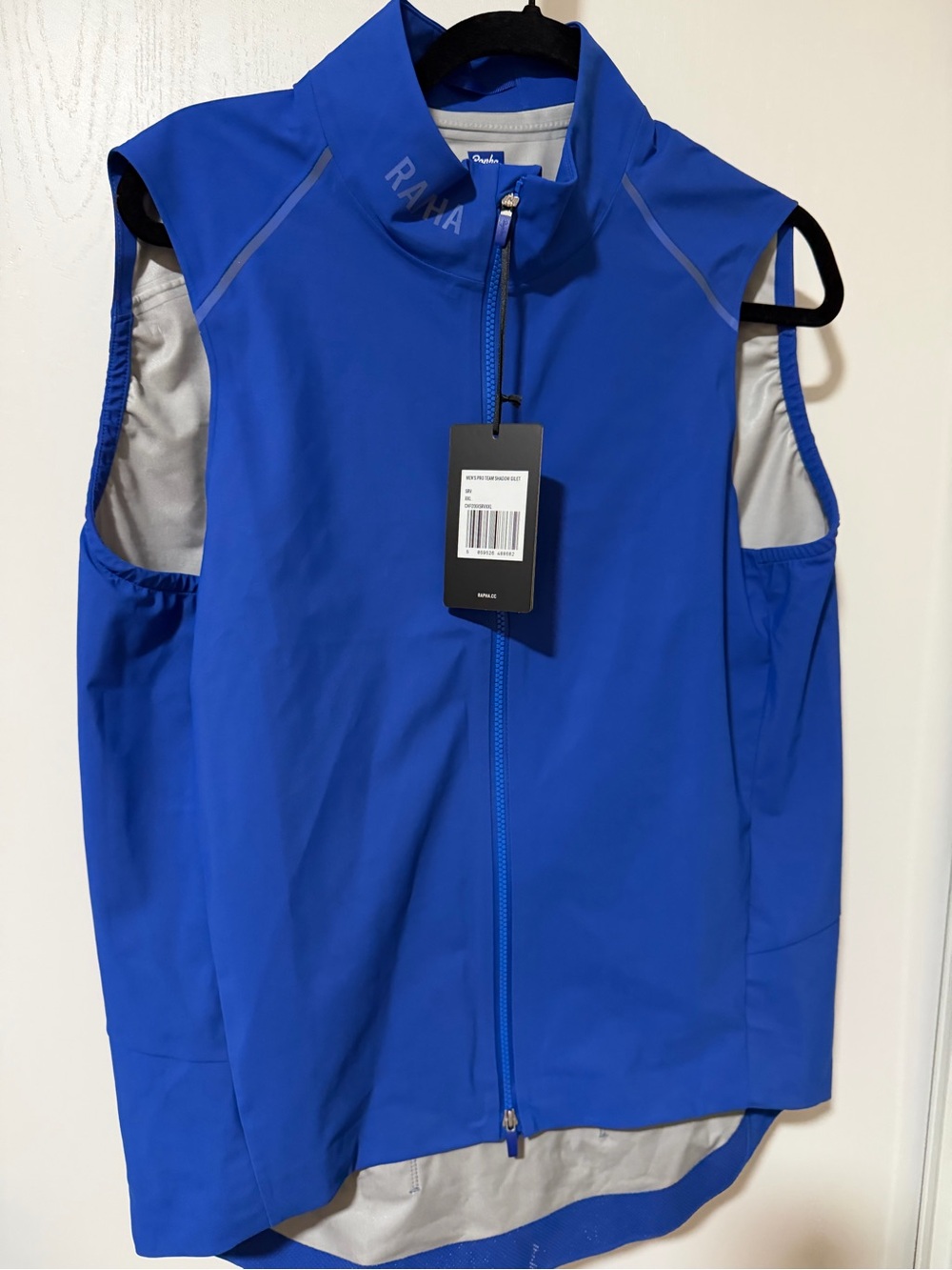 Rapha Men’s Pro team shadow Gillet NWT